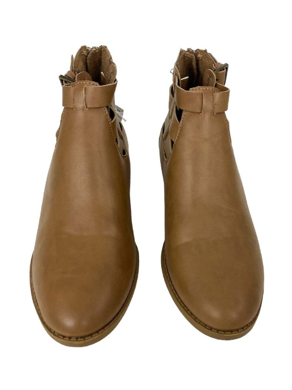 American Eagle Girls’ Faux Leather Ankle Boots